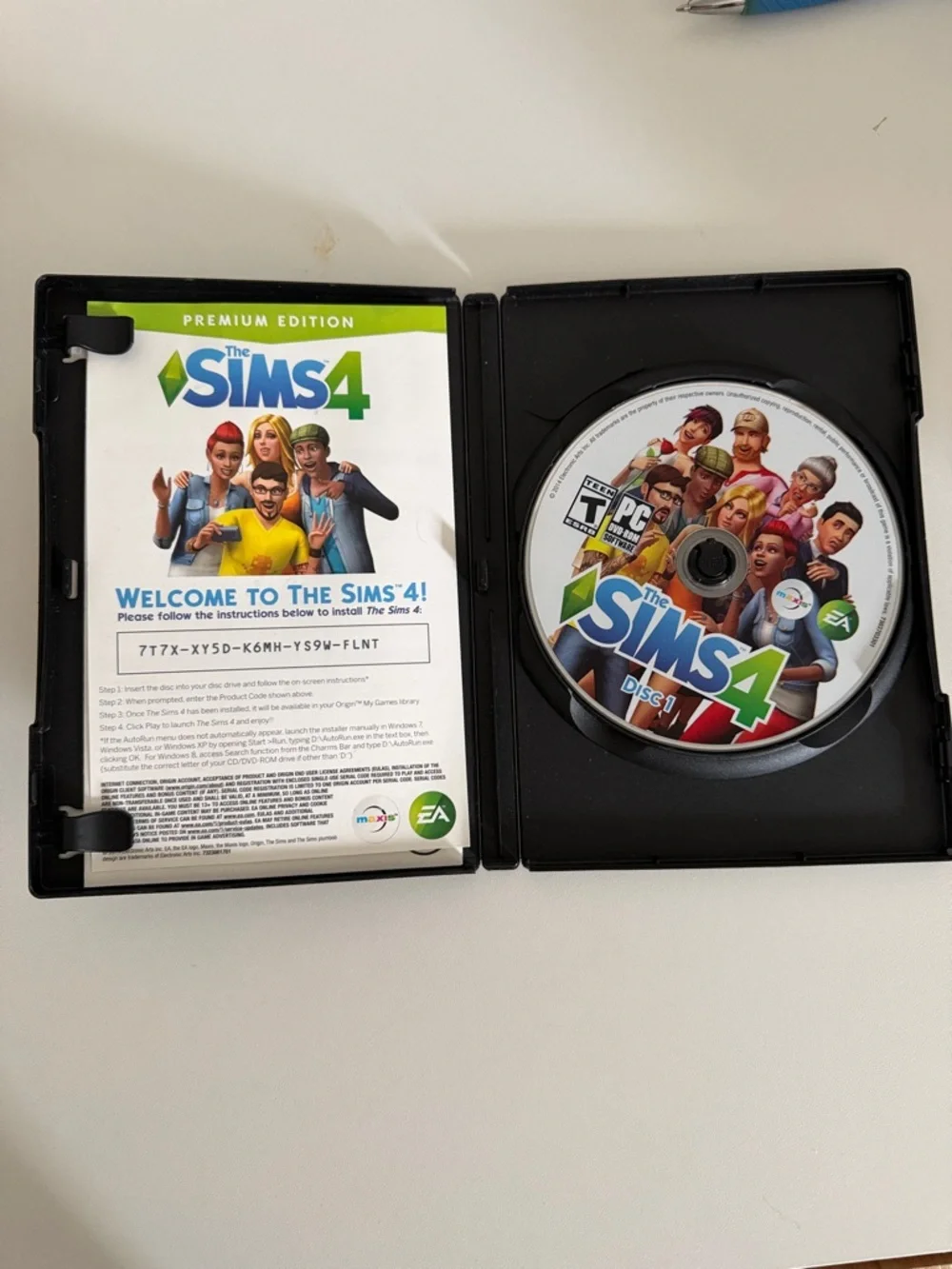 The Sims 4 PC Game - EA (White, Green, Blue)